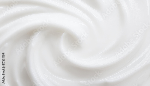 Matte white cream texture