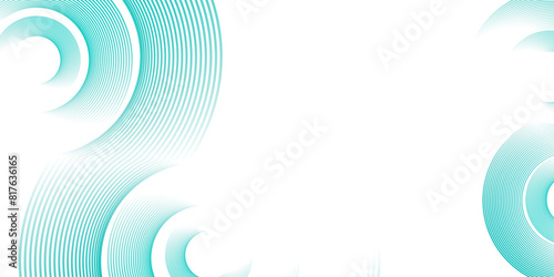 abstract white background with spiral shapes. technology futuristic template. Abstract white background design with circles. Illustration. Vector design. Circles. 
