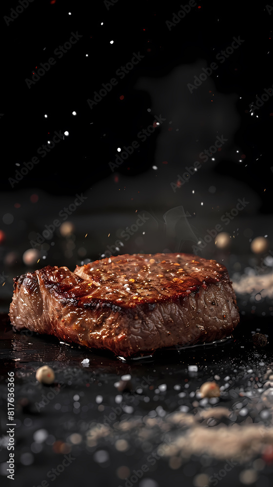Mouthwatering steak