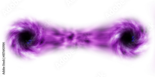 Wormhole Interdimensional Path