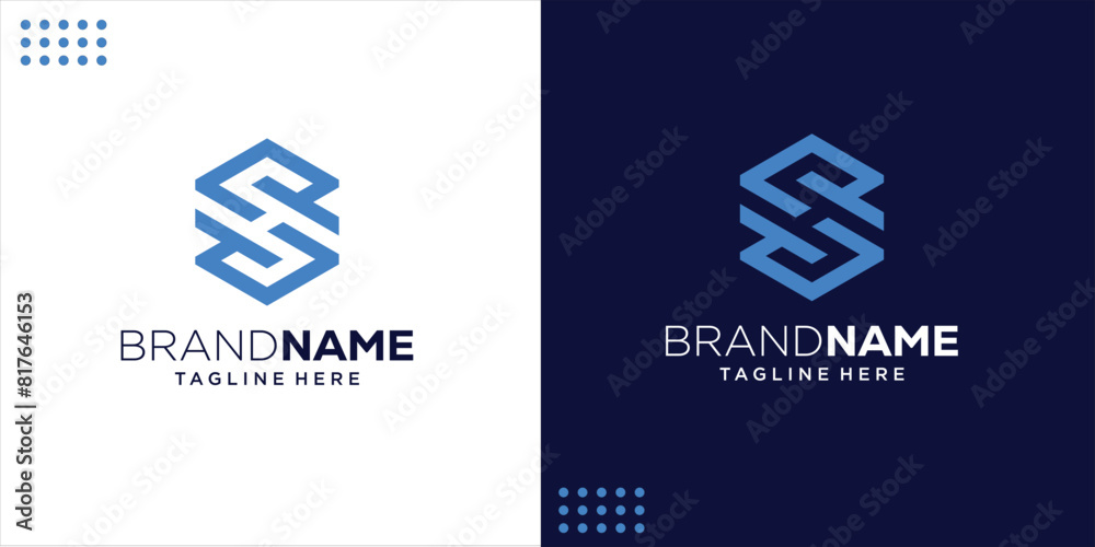 Creative Abstract Hexagon SH Logo Design, Design Inspiration, Design Illustration, Vector Creative Abstract Hexagon SH Logo Design, Design Inspiration, Design Illustration, Vector