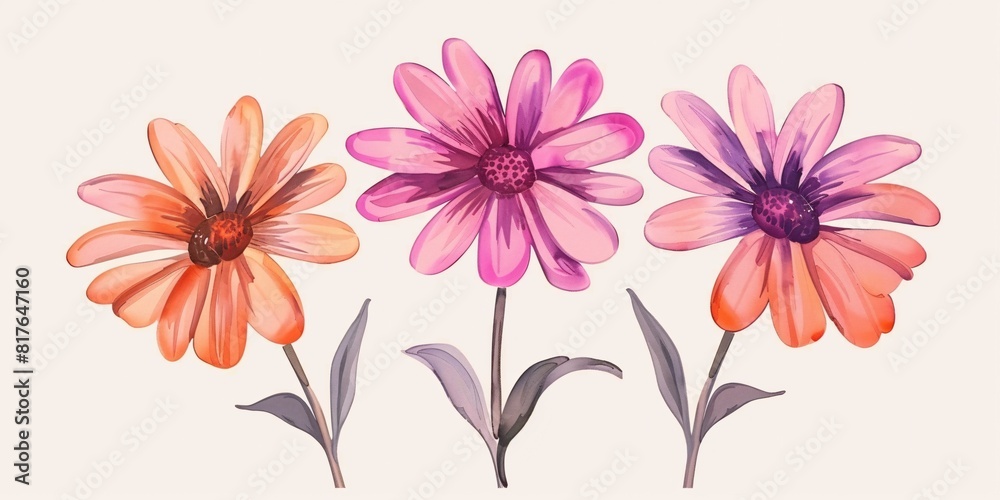 Retro floral design with inspiring text for t-shirt or poster. Retro floral design with inspiring text for t-shirt or poster.