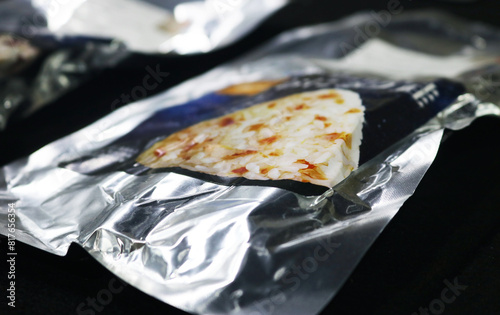 Fototapeta Naklejka Na Ścianę i Meble -  Space food packaging samples.