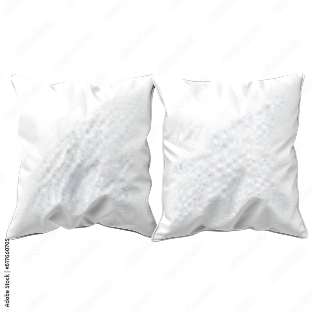Bed Pillows Bed Pillows Positioners, Isolated on a Transparent Background, Graphic Resource