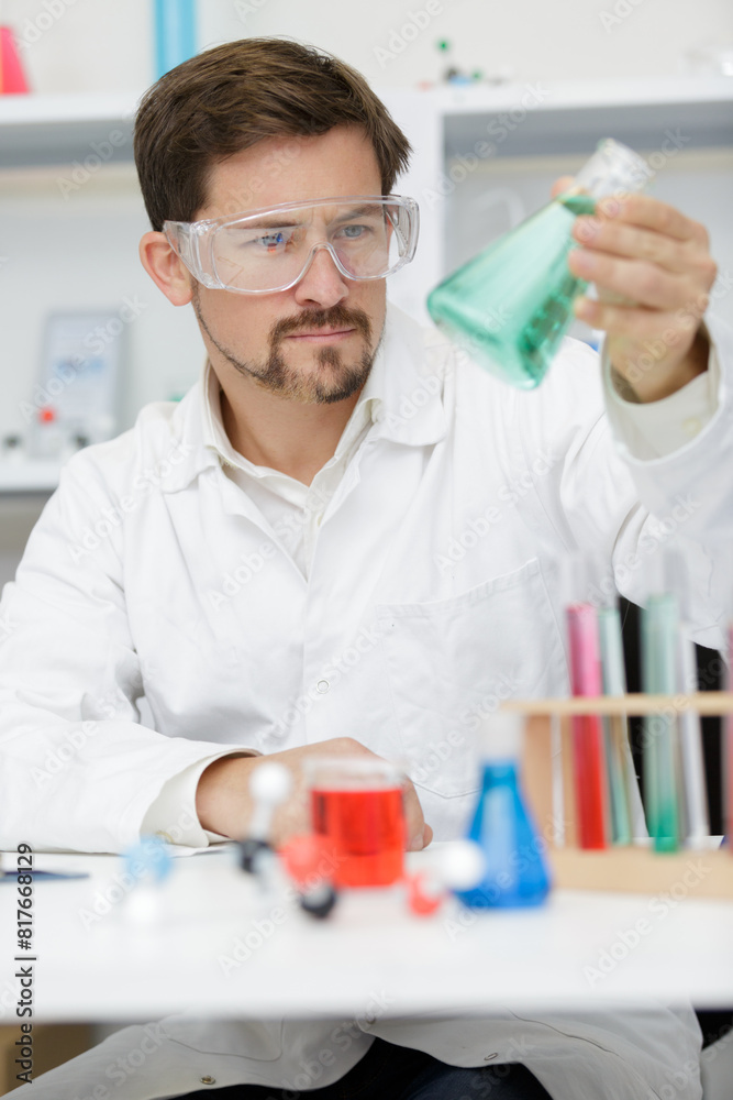 man in the laboratory man in the laboratory