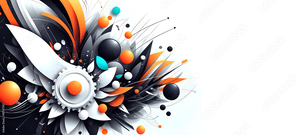 Abstract business communication technology digital innovation future tech data, internet concept abstract background desnig illustration.