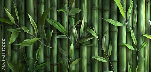 Abstract background Bamboo wall background