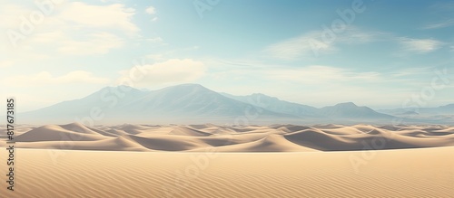 Copy space image of sand dunes in the Canarian Islands