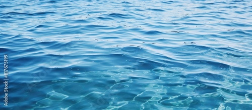 A natural background of the water surface near the shore showing the texture and ripples of the water Perfect copy space image