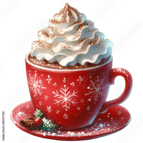 cup of coffee and wipe cream 