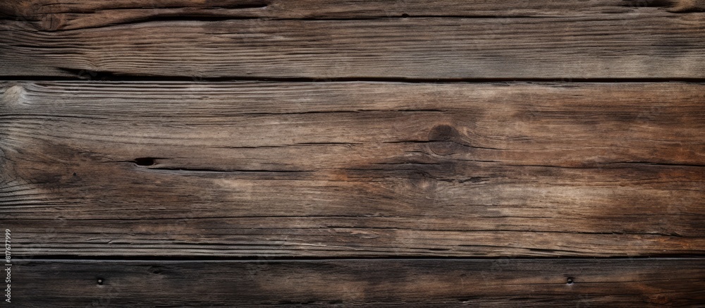 An aged wooden surface with a worn out appearance featuring a textured pattern and suitable for adding copy space in images An aged wooden surface with a worn out appearance featuring a textured pattern and suitable for adding copy space in images