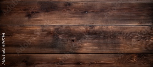 Copy space image of a wooden background