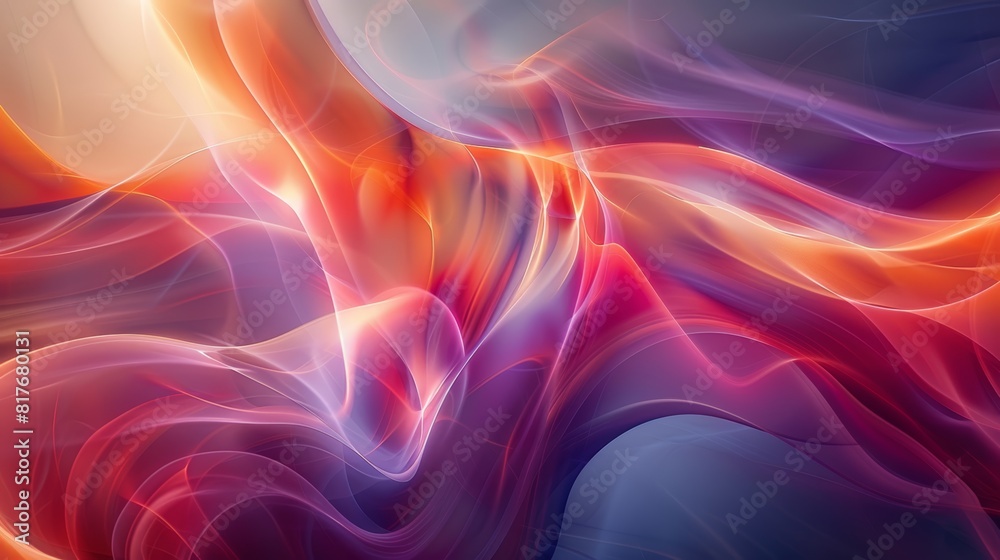 Fototapeta premium The image is an abstract painting
