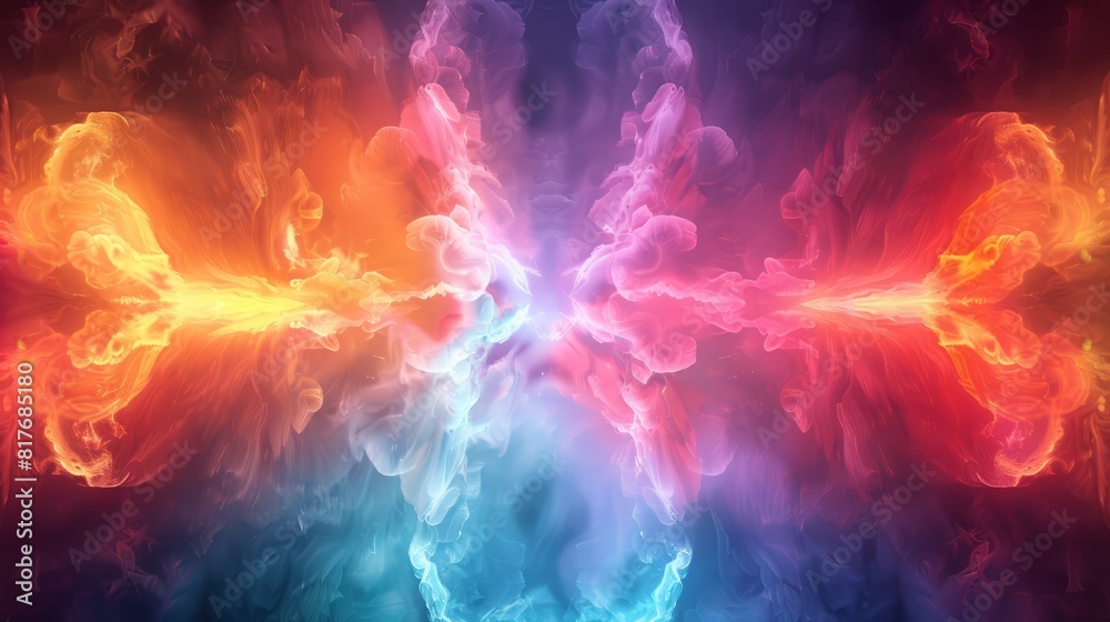 Abstract background of colors in the style of a gradient, rainbow, emotional energy, and pride. Abstract background of colors in the style of a gradient, rainbow, emotional energy, and pride.