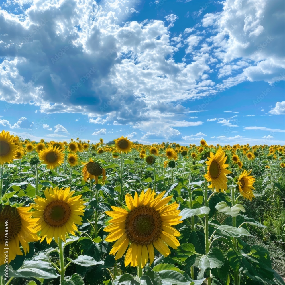 Fototapeta premium flower field