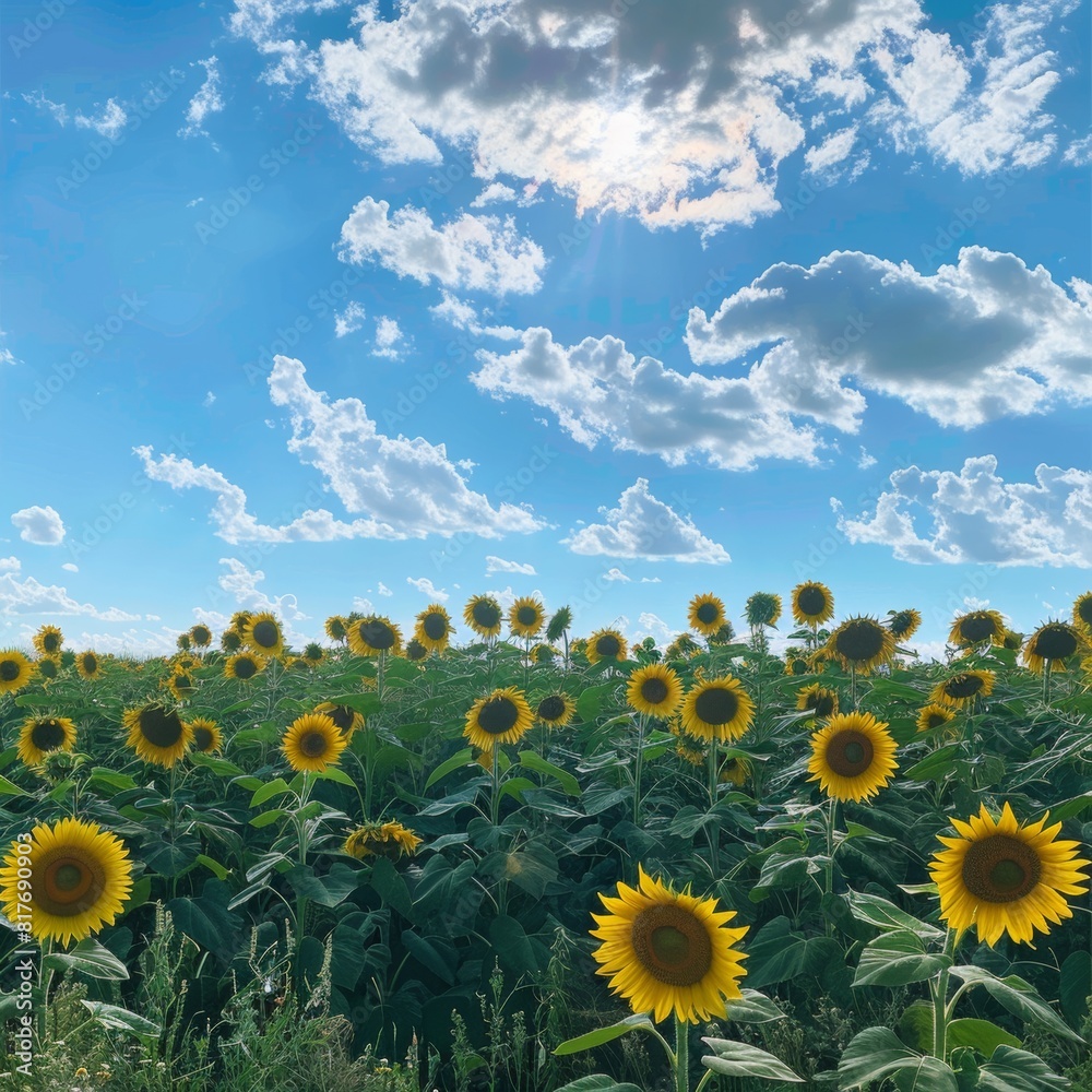 Obraz premium flower field