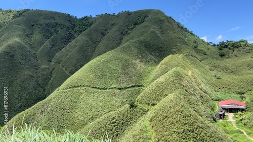 scenery of matcha mount in yilan county, taiwan photo