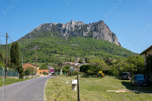 road in the mountains, Bugarach photo