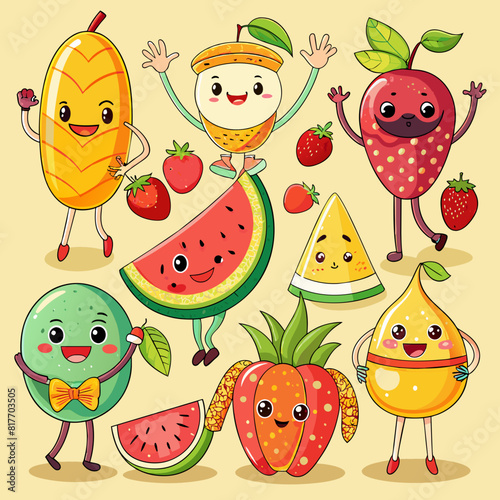 fruit characters