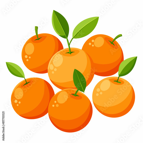 illustration of oranges