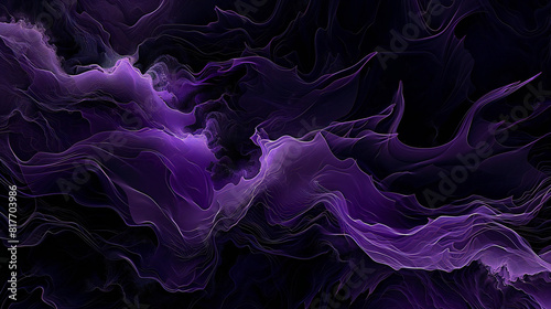 purple fractal background