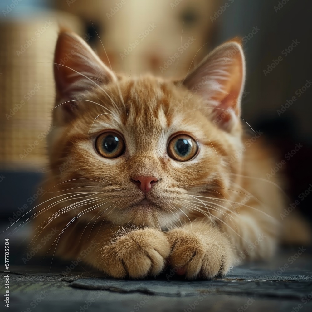 Fototapeta premium portrait of a cat