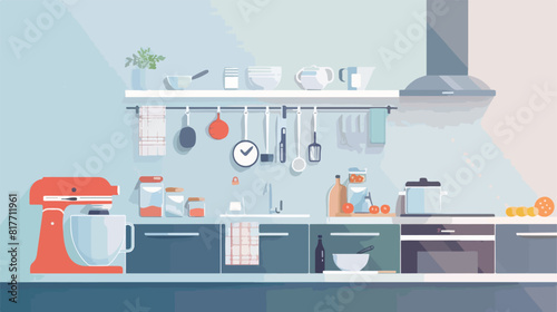 scale gradient style icon design Cook kitchen Eat food photo