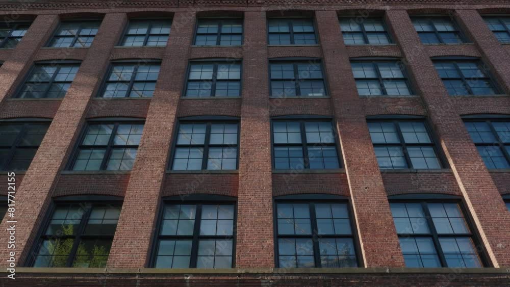 time lapse of The Manhattan Bridge reflected in a window time lapse of The Manhattan Bridge reflected in a window