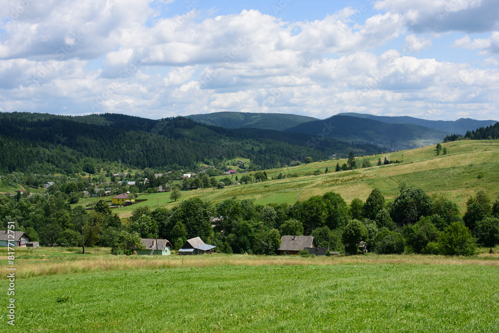 landscape in the mountains