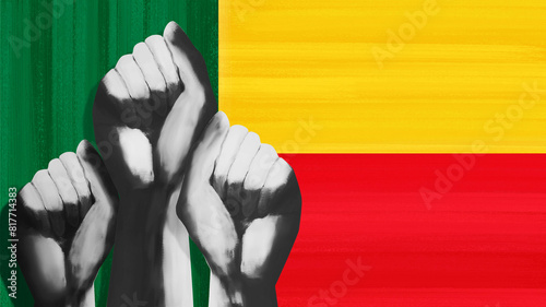 Canvastavla Protest in Benin