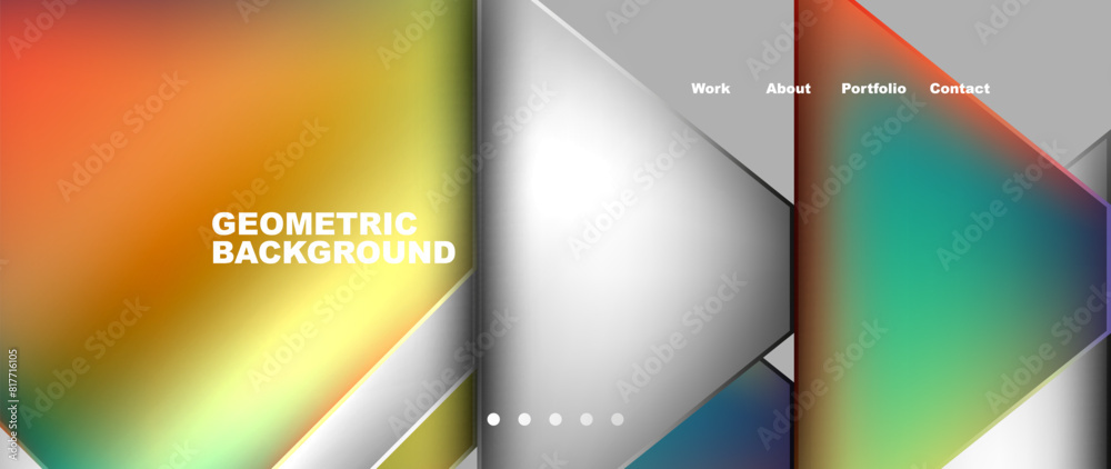 Gradient triangle geometric minimal wallpaper Gradient triangle geometric minimal wallpaper