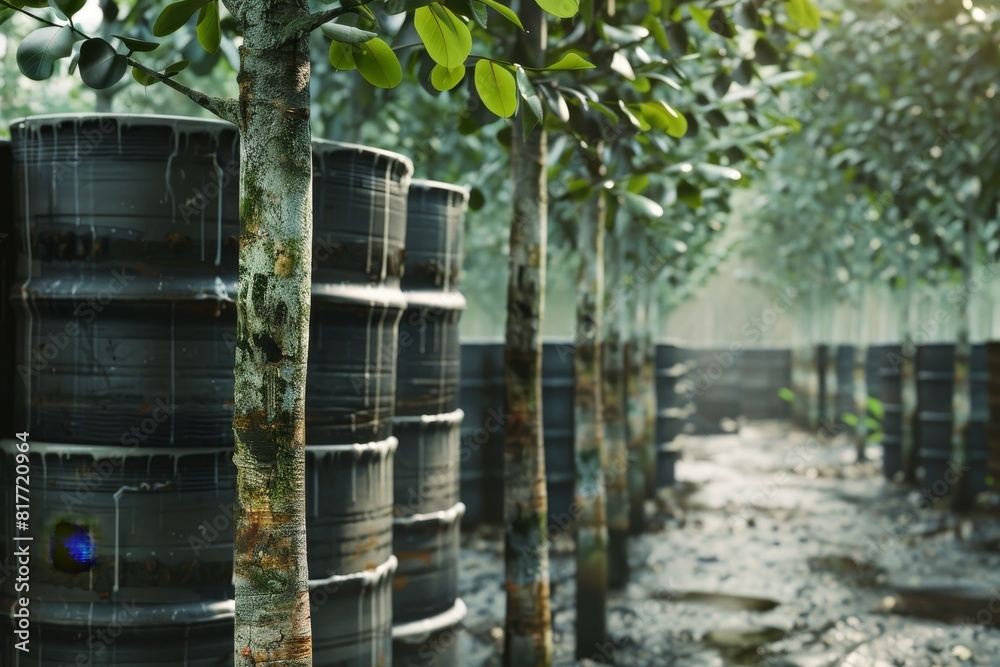 process of tapping rubber and collecting latex from rubber trees process of tapping rubber and collecting latex from rubber trees