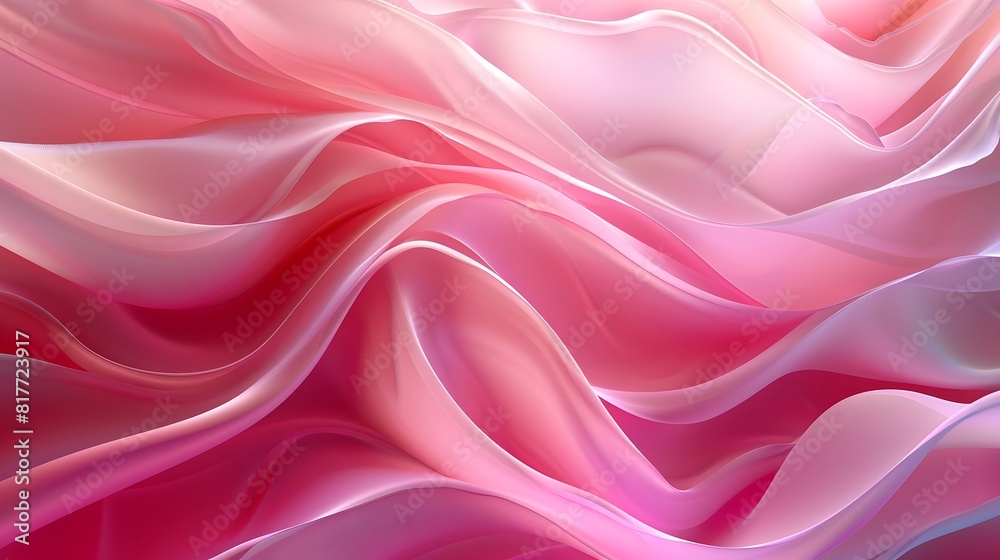 Pink and white abstract background with wavy pattern Pink and white abstract background with wavy pattern