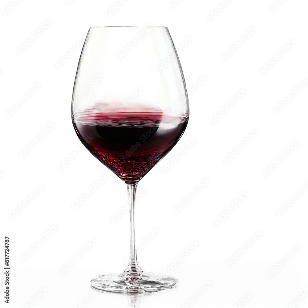 Rona Aram Merlot glass sensual curves lead free crystal garnet red wine gentle swirl abstract