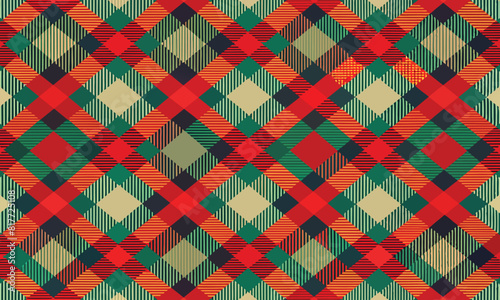 seamless pattern vintage color llustration  