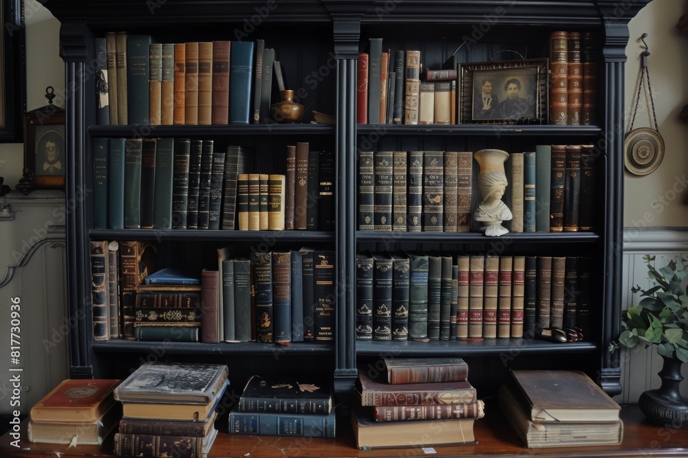 Dark academia bookshelf Dark academia bookshelf