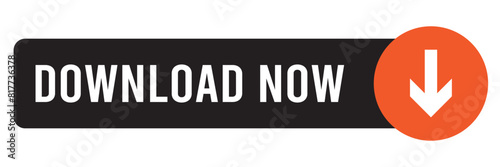 download button set. Arrow, file transfer service, choice, data exchange, information, distribution, exchange, digital data, popularization, advertising. Websites concept. Vector illustration 
