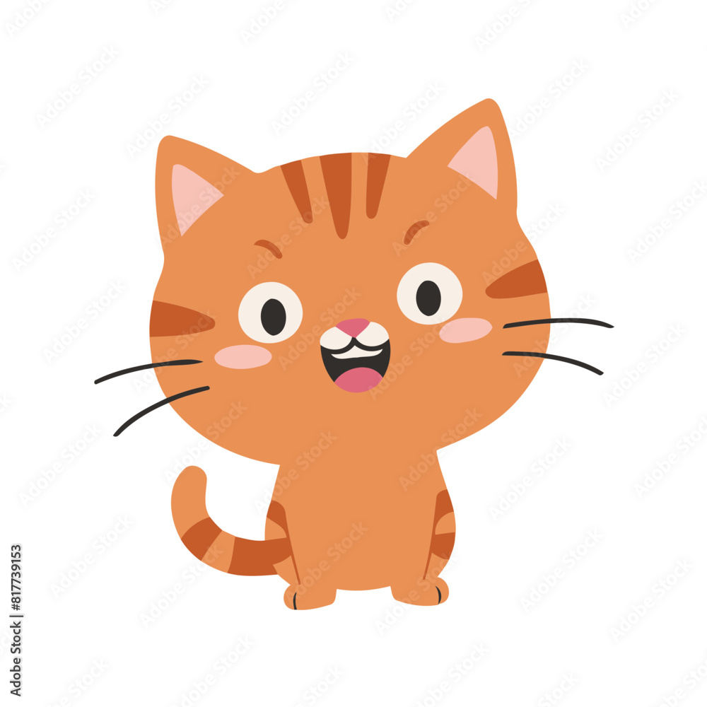 Cute Cat for children vector illustration Cute Cat for children vector illustration