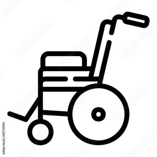 wheelchair outline icon