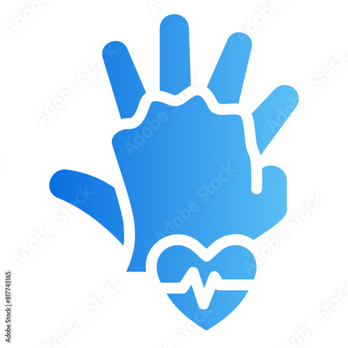 cpr gradient icon