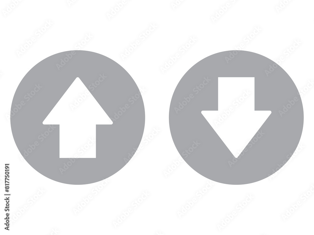 up and down arrow icon design illustration up and down arrow icon design illustration