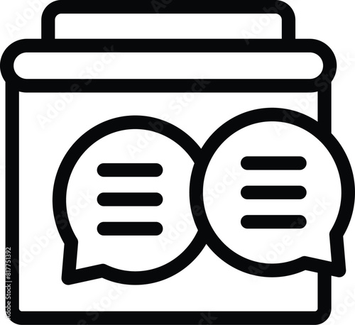 Transformation coach icon outline vector. Self improvement. Personal skills growth