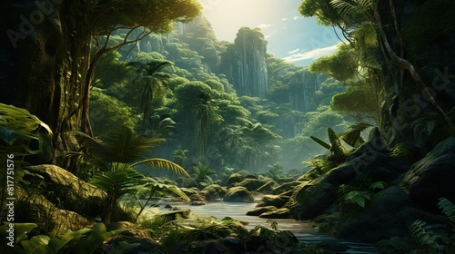 Tropical Climate of the Jungle UHD Wallpaper