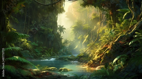 Tropical Climate of the Jungle UHD Wallpaper