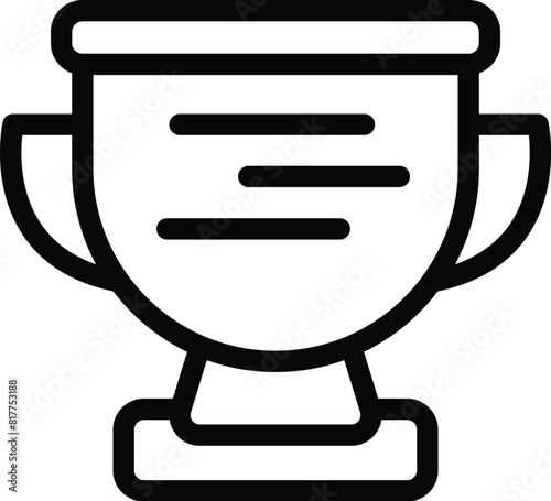 Achievement coaching icon outline vector. Career success. Business development mentor