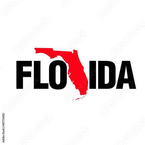 Florida typo map icon