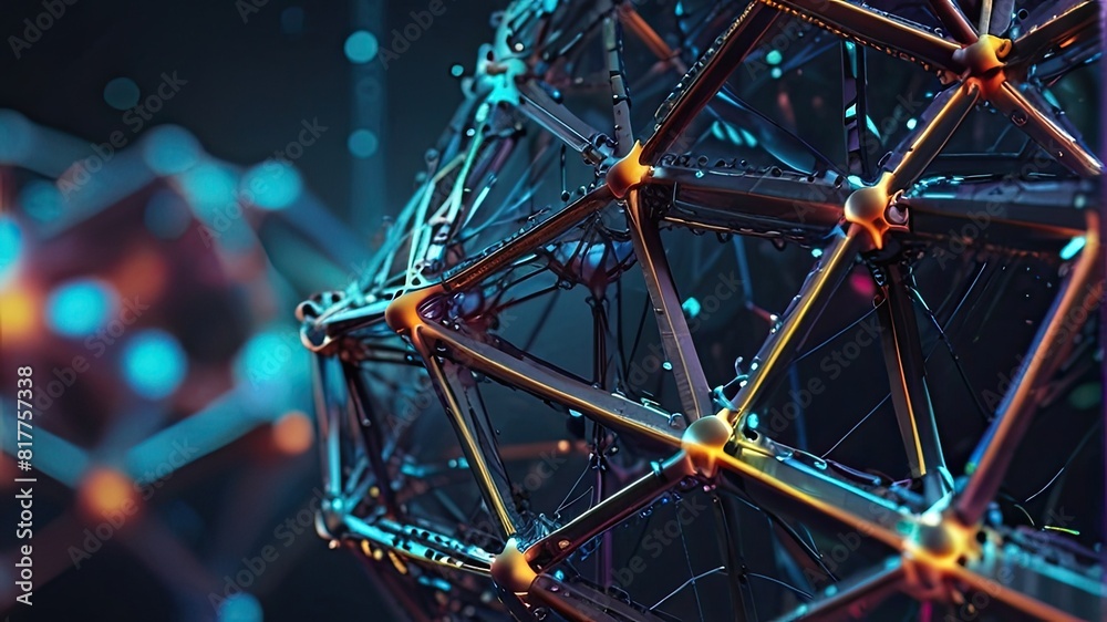 Fototapeta premium ferris wheel at night