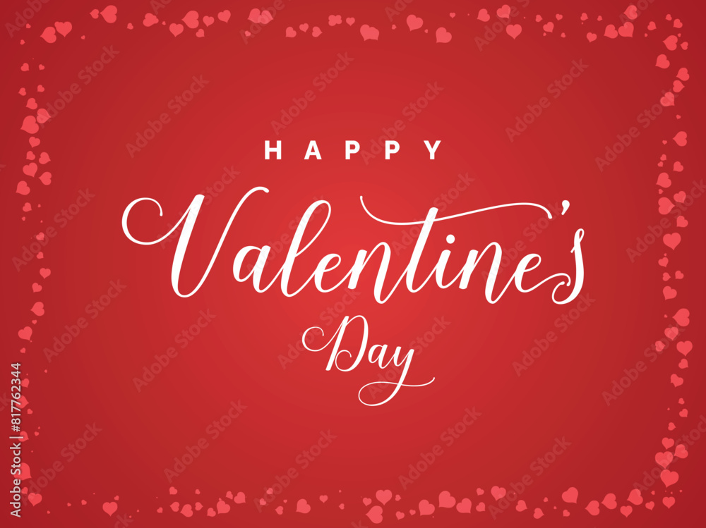 Vector Valentine's Day greeting card cover Vector Valentine's Day greeting card cover