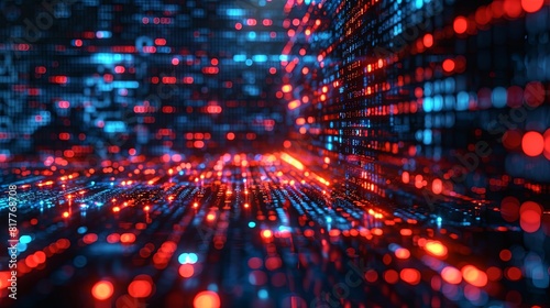 Wallpaper Mural Cybersecurity and programming to combat ransomware, malware, hacking Torontodigital.ca