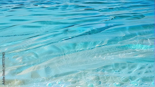 water in the pool